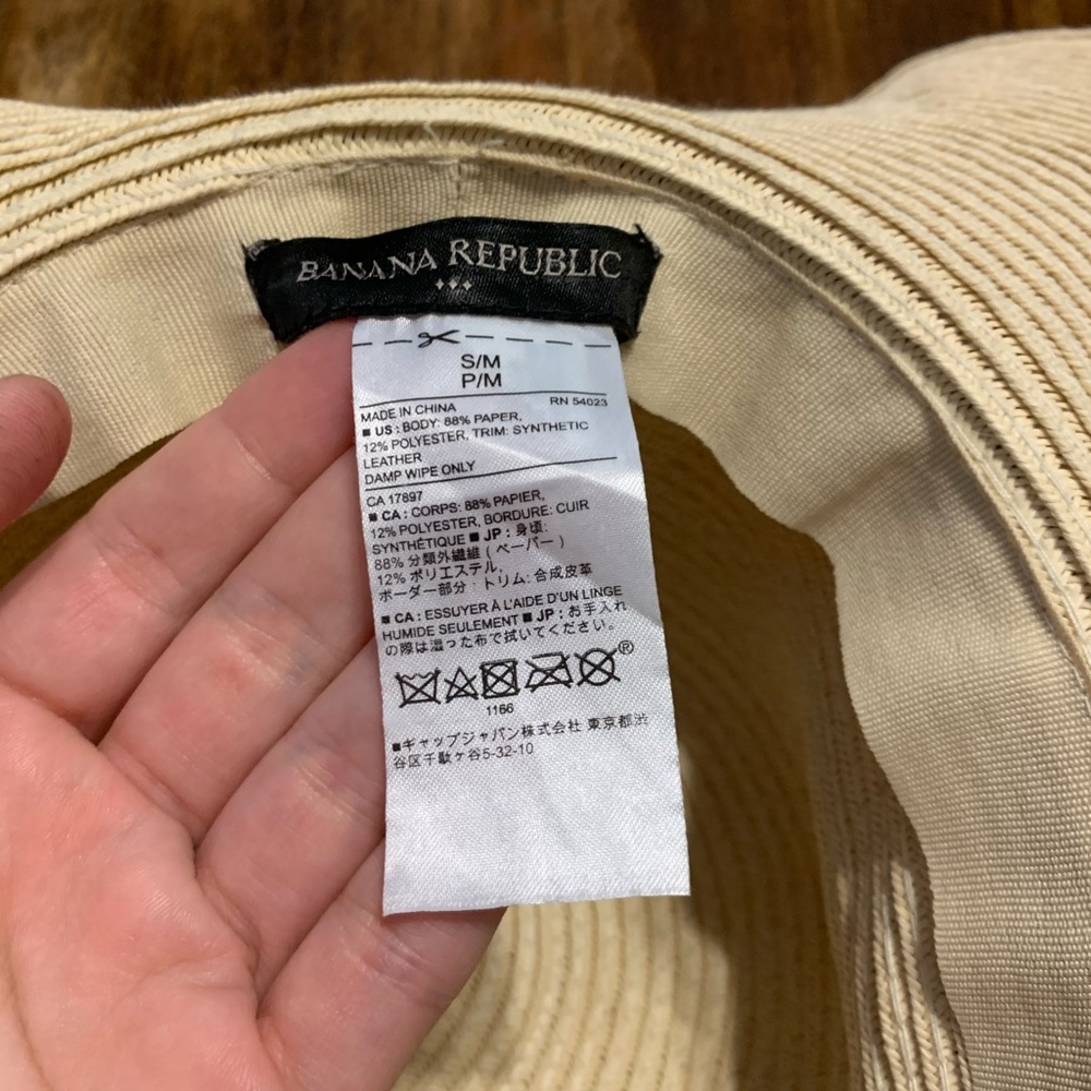 Banana Republic Floppy Sun Hat - Picture 2 of 4